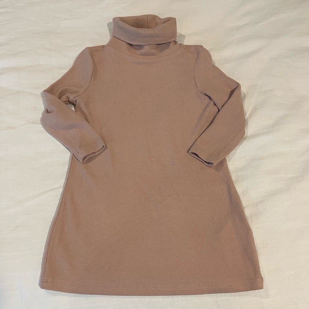 Stylish Tan Kids Dress